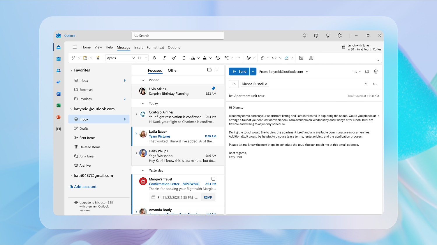 Como adicionar uma mensagem automática no Outlook